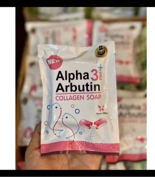 Alpha arbutin 3+ collagen soap 80g